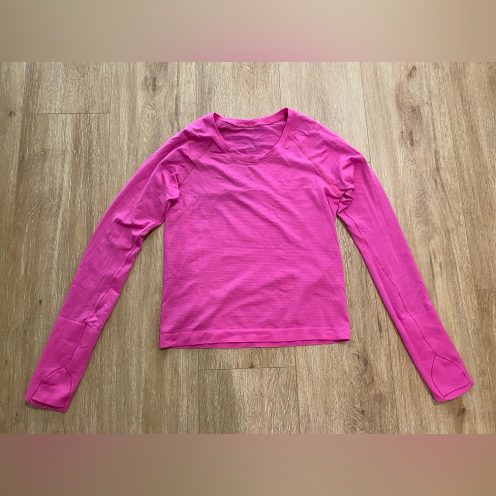 Lululemon swiftly tech long sleeve race length  2.0, 6